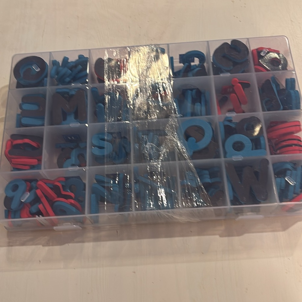 Magnetic Letters and Numbers Set - Multicolor - Picture 3 of 4